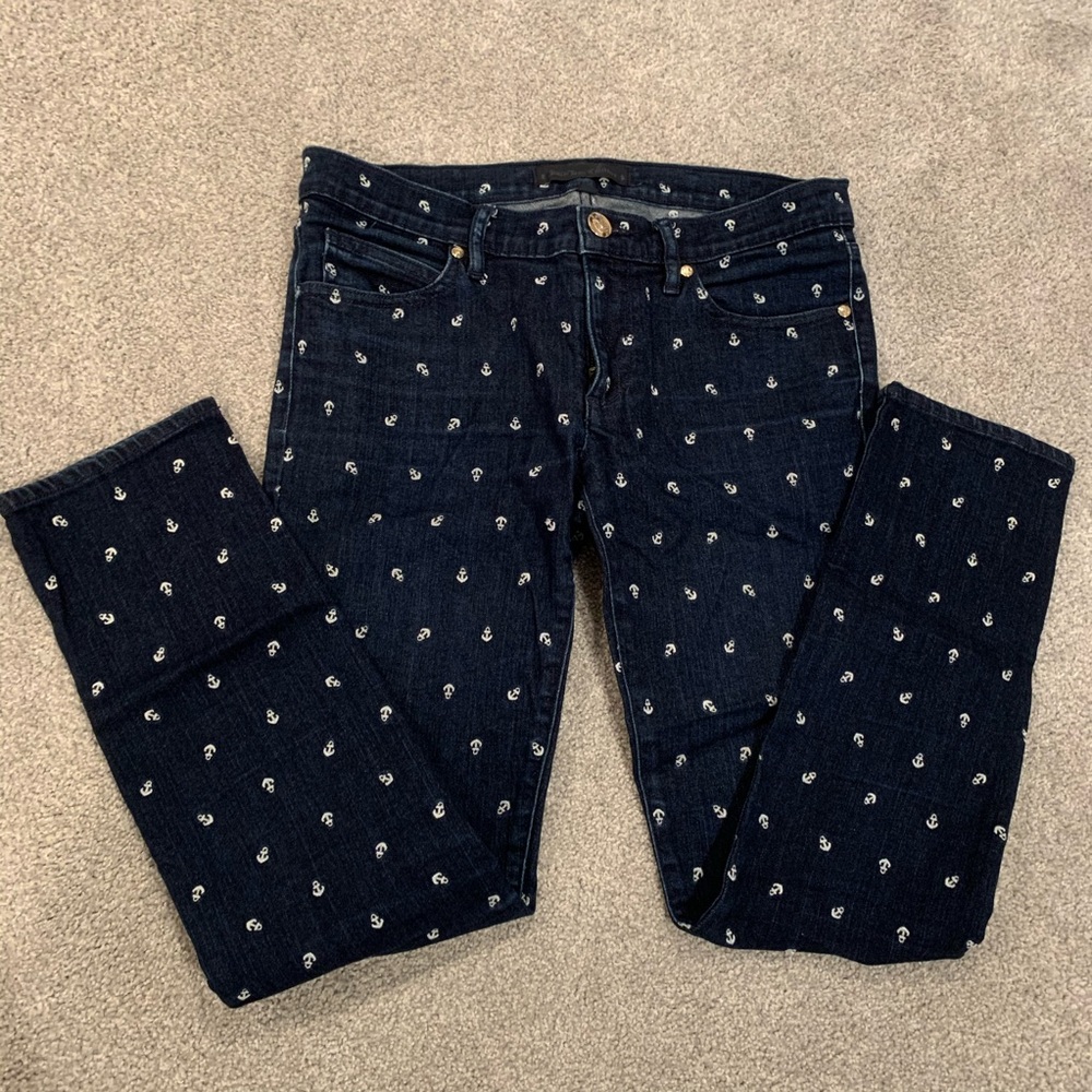 ⚓️Juicy Couture Anchor Skinny Jeans-LIKE NEW!⚓️